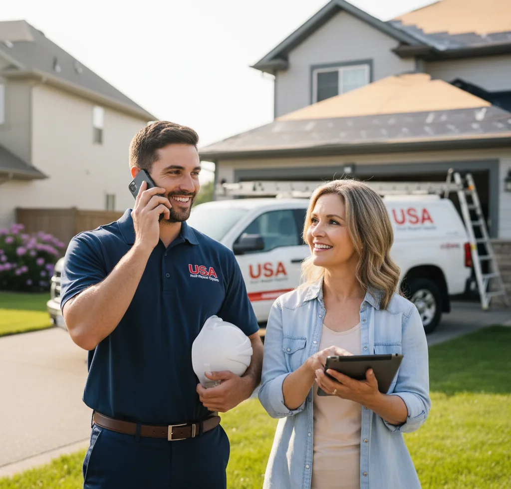 USA Roof Repair Experts customer support in Saint Charles